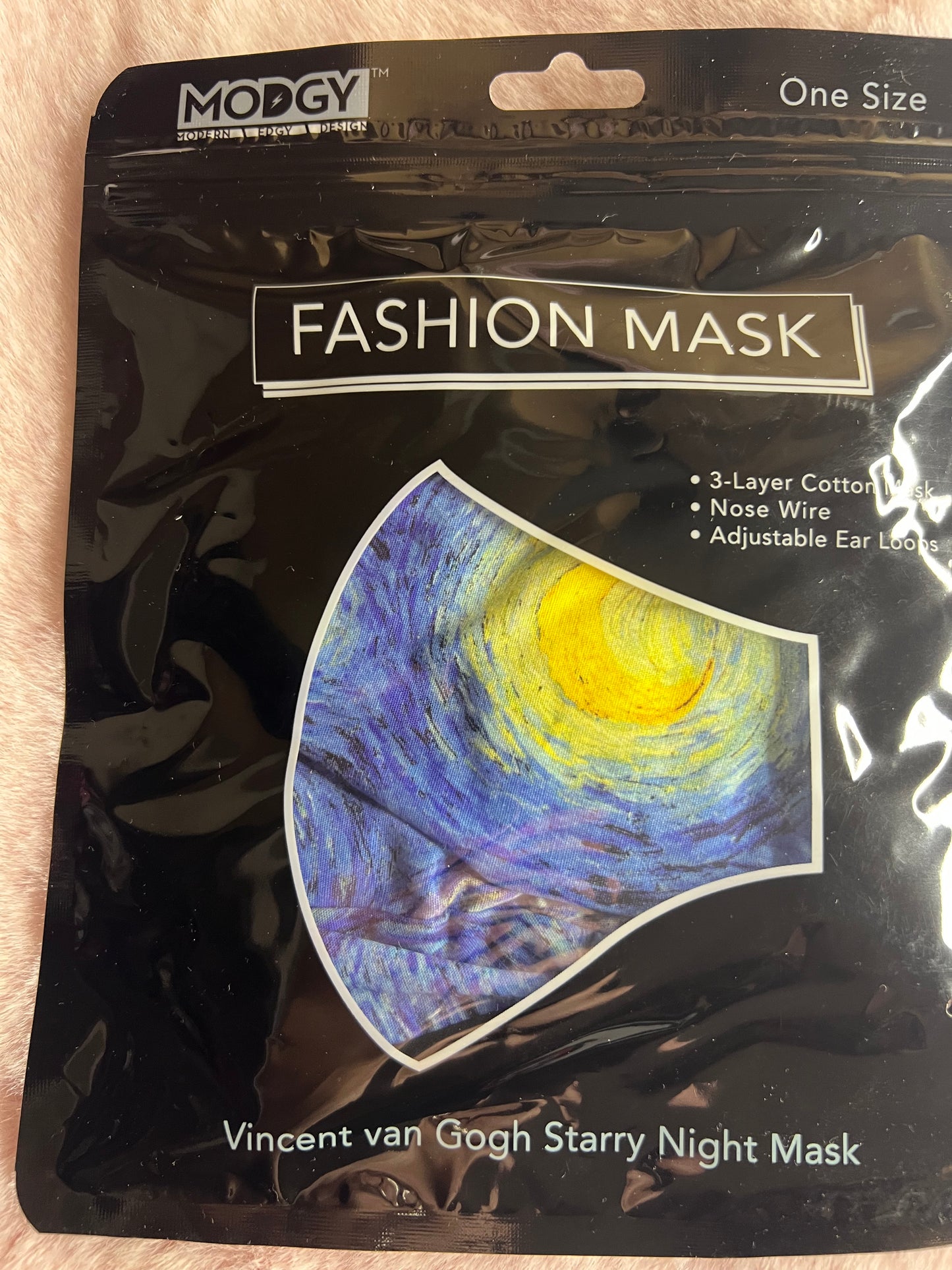 Van Gogh Face Mask