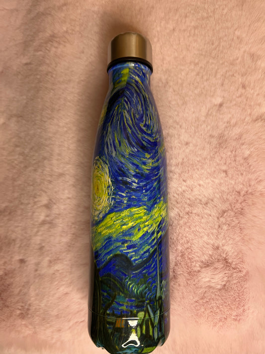 Van Gogh Metal Water Bottle