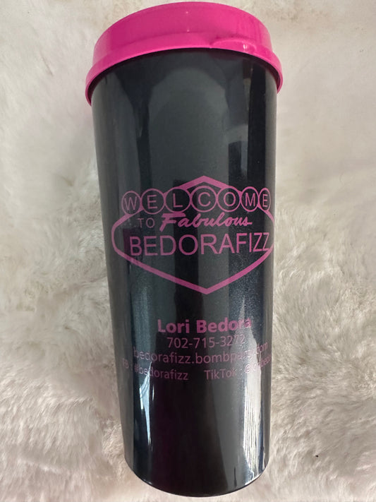 Cup Black and Pink